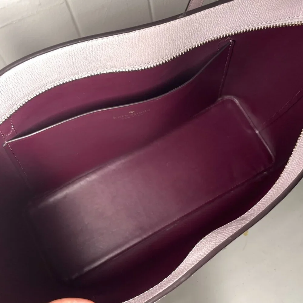 Kate Spade Cara Large Tote - Light Pink/Lilac - Picture 10 of 12